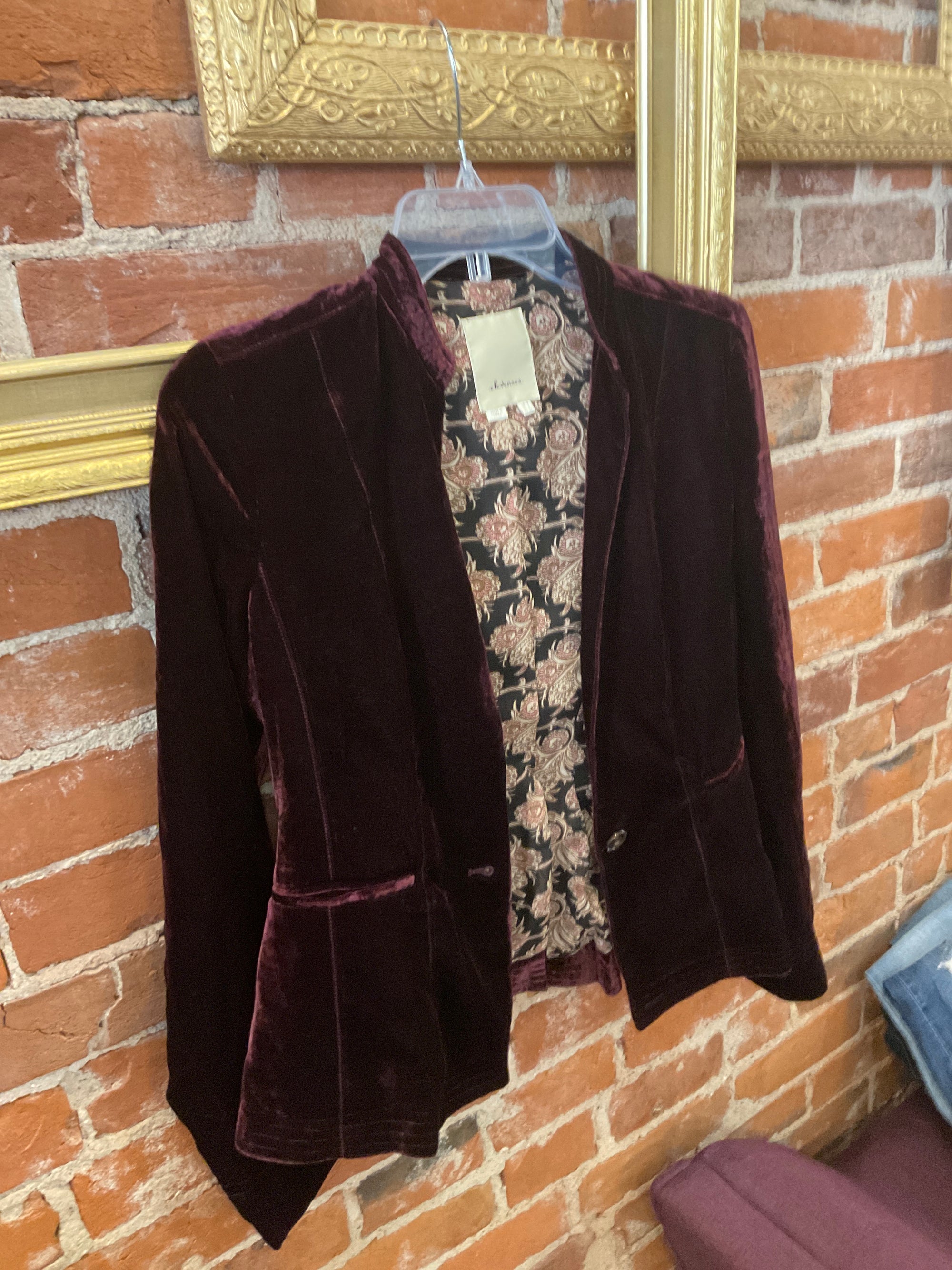 BURGUNDY Elevenses Blazer 0