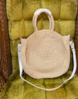 TAN CLARE V PURSE