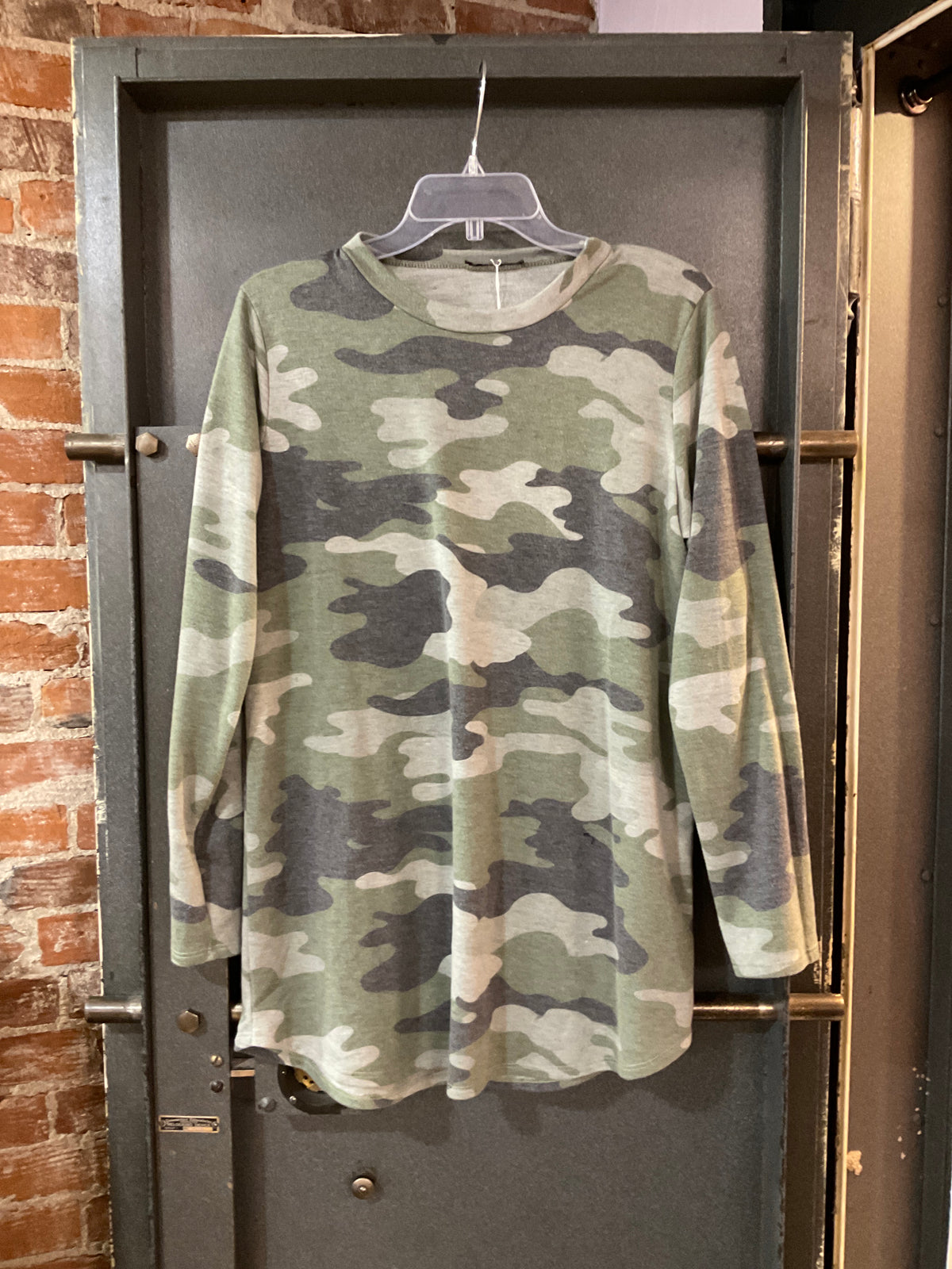CAMO BOMBOM LONG SLEEVE SHIRT L
