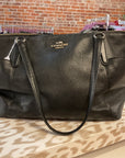 {{Client Code}} BLACK COACH TOTE BAG, NA