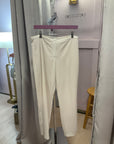 {{ClientCode}} CREAM TAHARI DRESS PANTS, 0