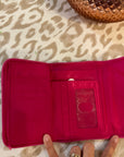 {{ClientCode}} PINK MULTI VERA BRADLEY WALLET