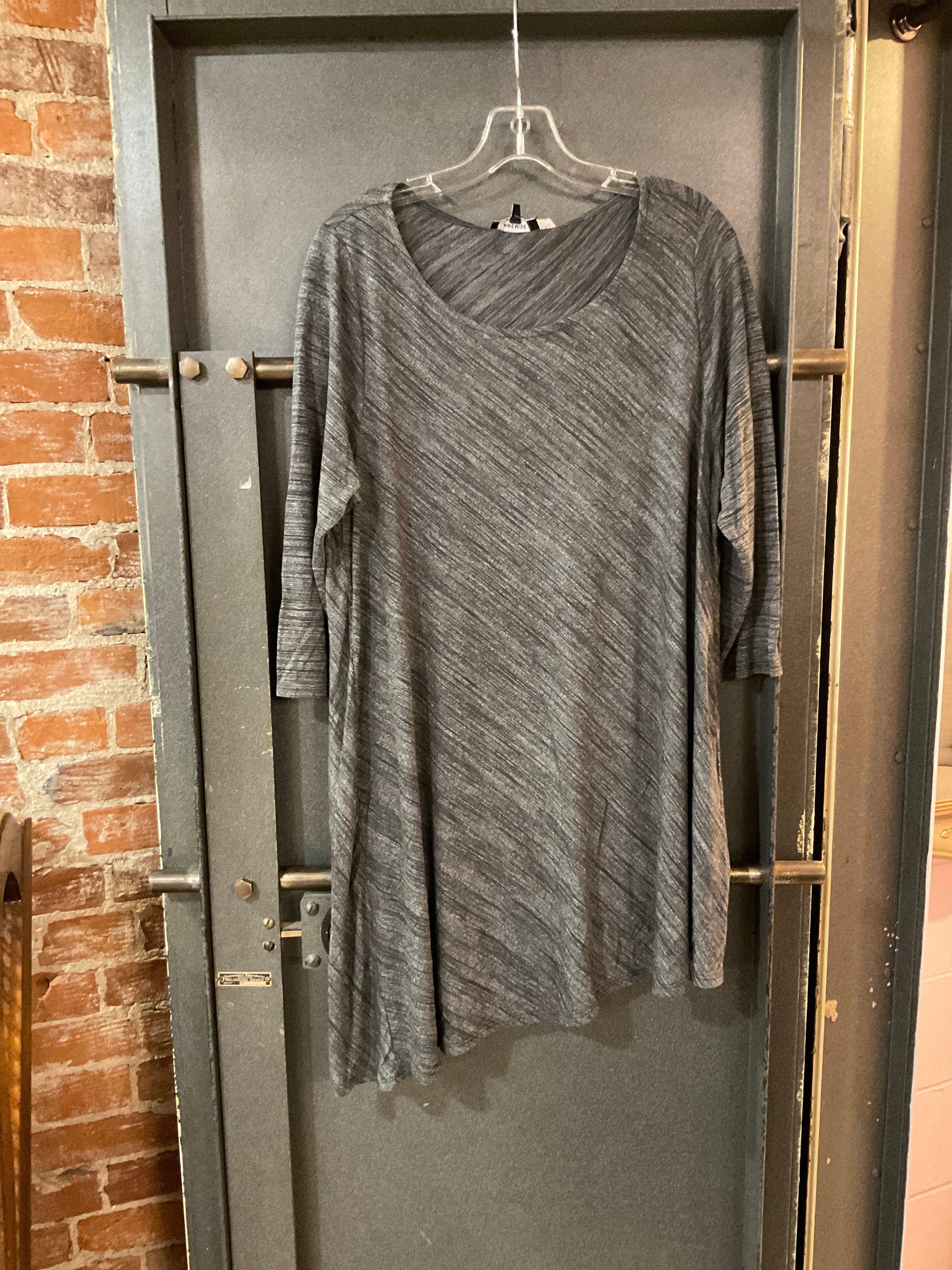 BLACK PREMISE 3/4 SLEEVE SHIRT 1X