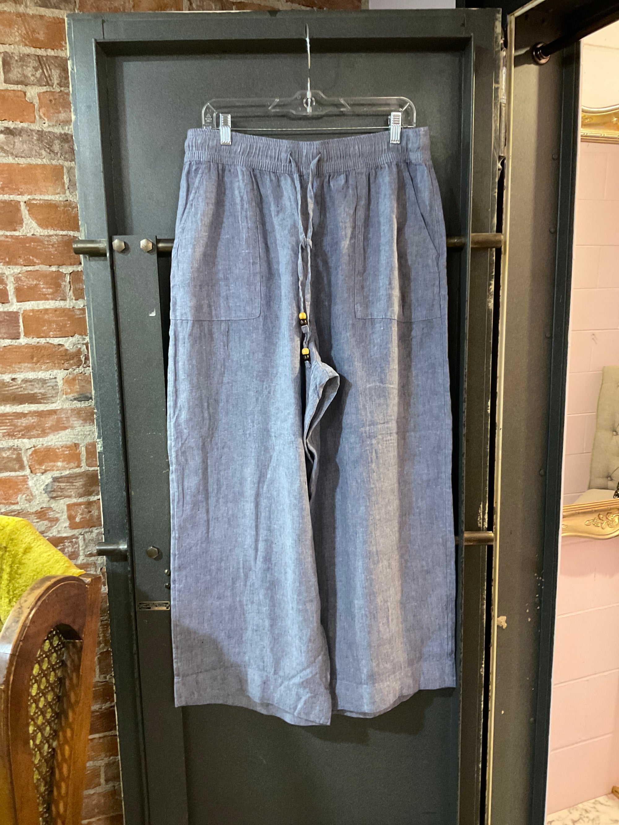 LINEN MARTHA STEWART PANTS XL