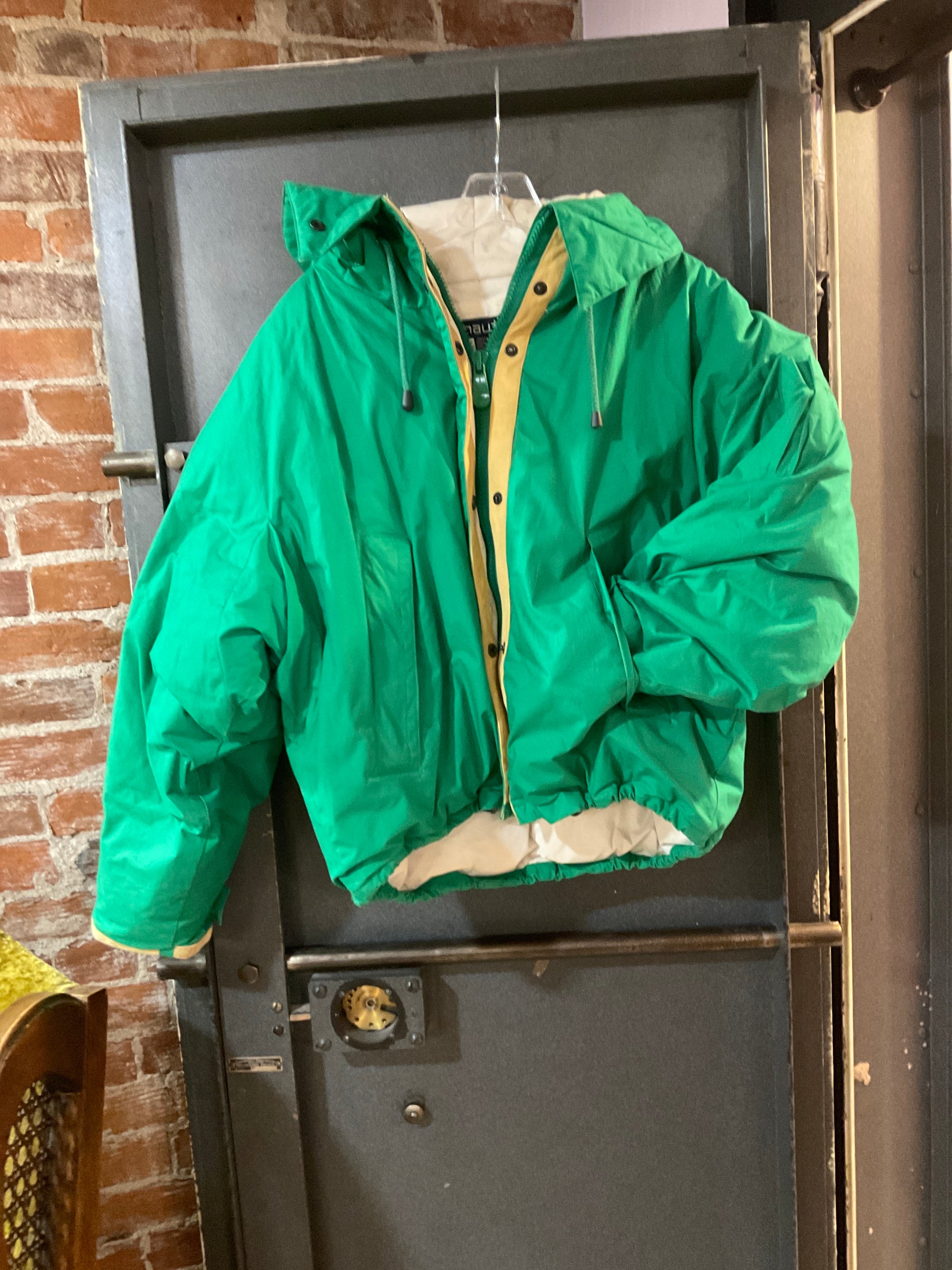 GREEN NAUTICA JACKET M