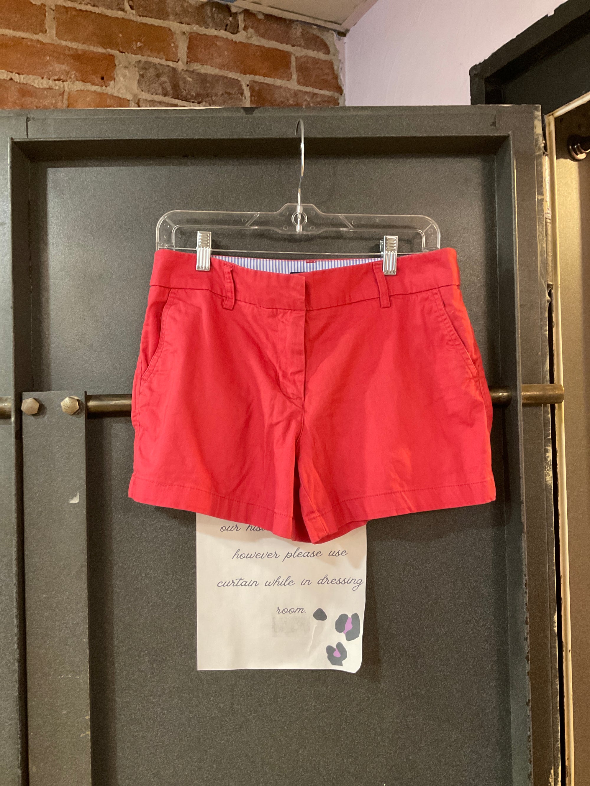 CORAL BRITISH KHAKI SHORTS 4