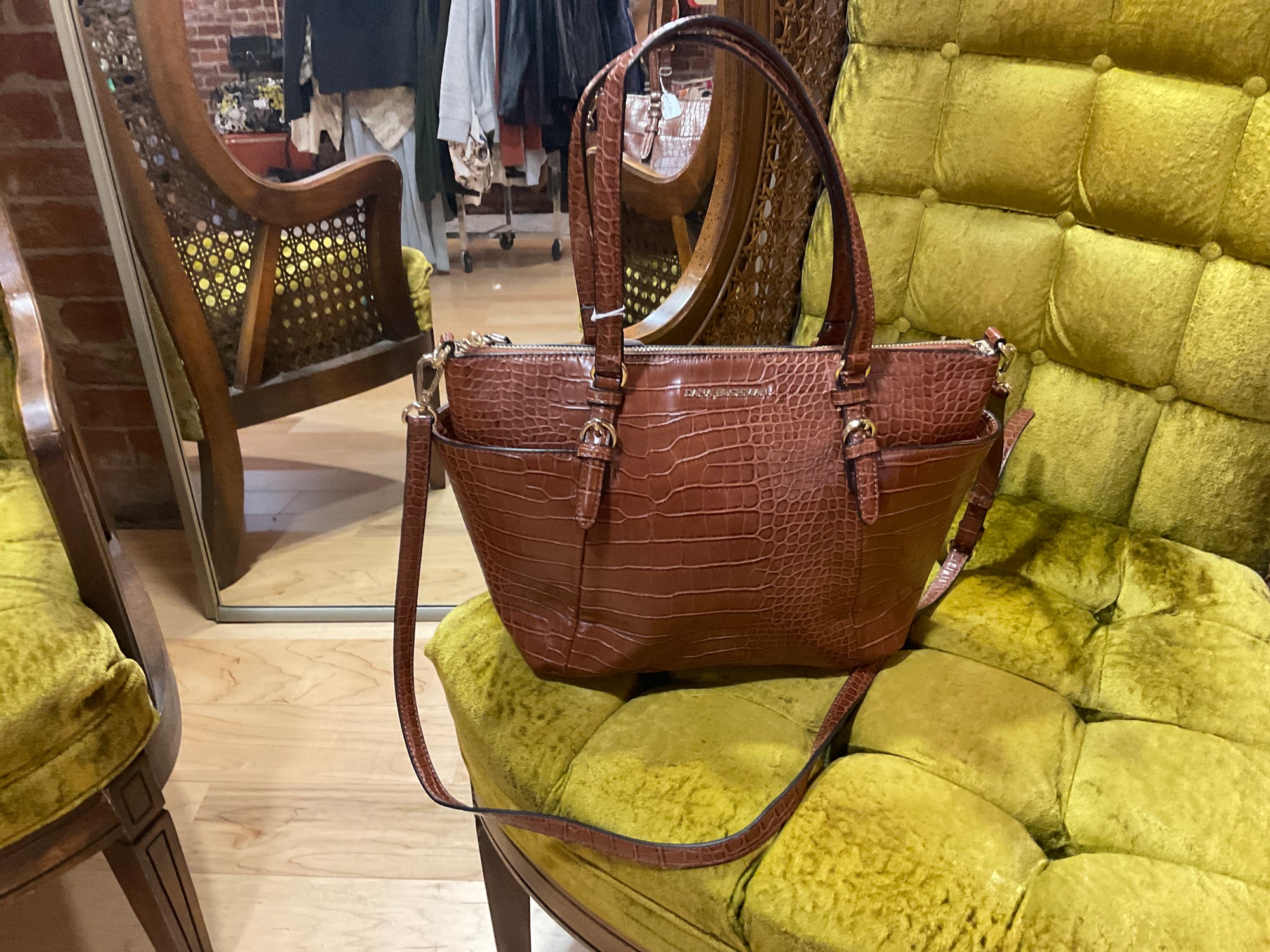 BROWN DANA BUCHMAN BAG