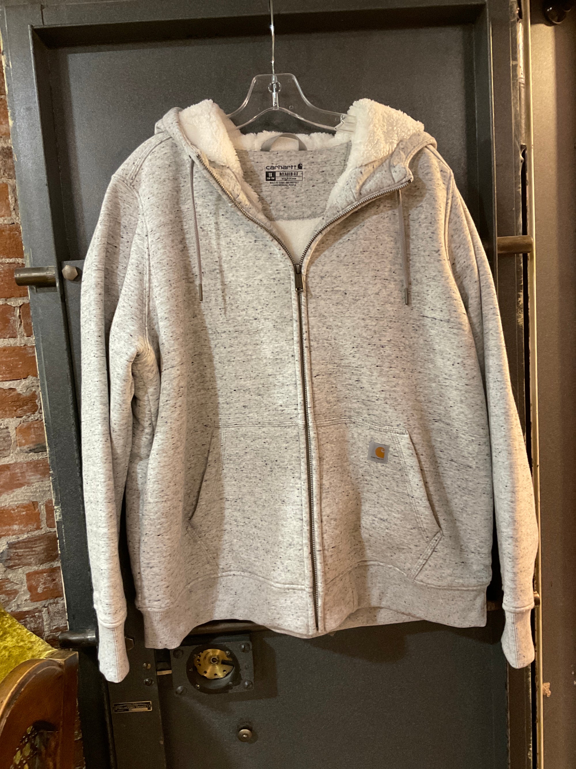 GREY CARHARTT JACKET 1X