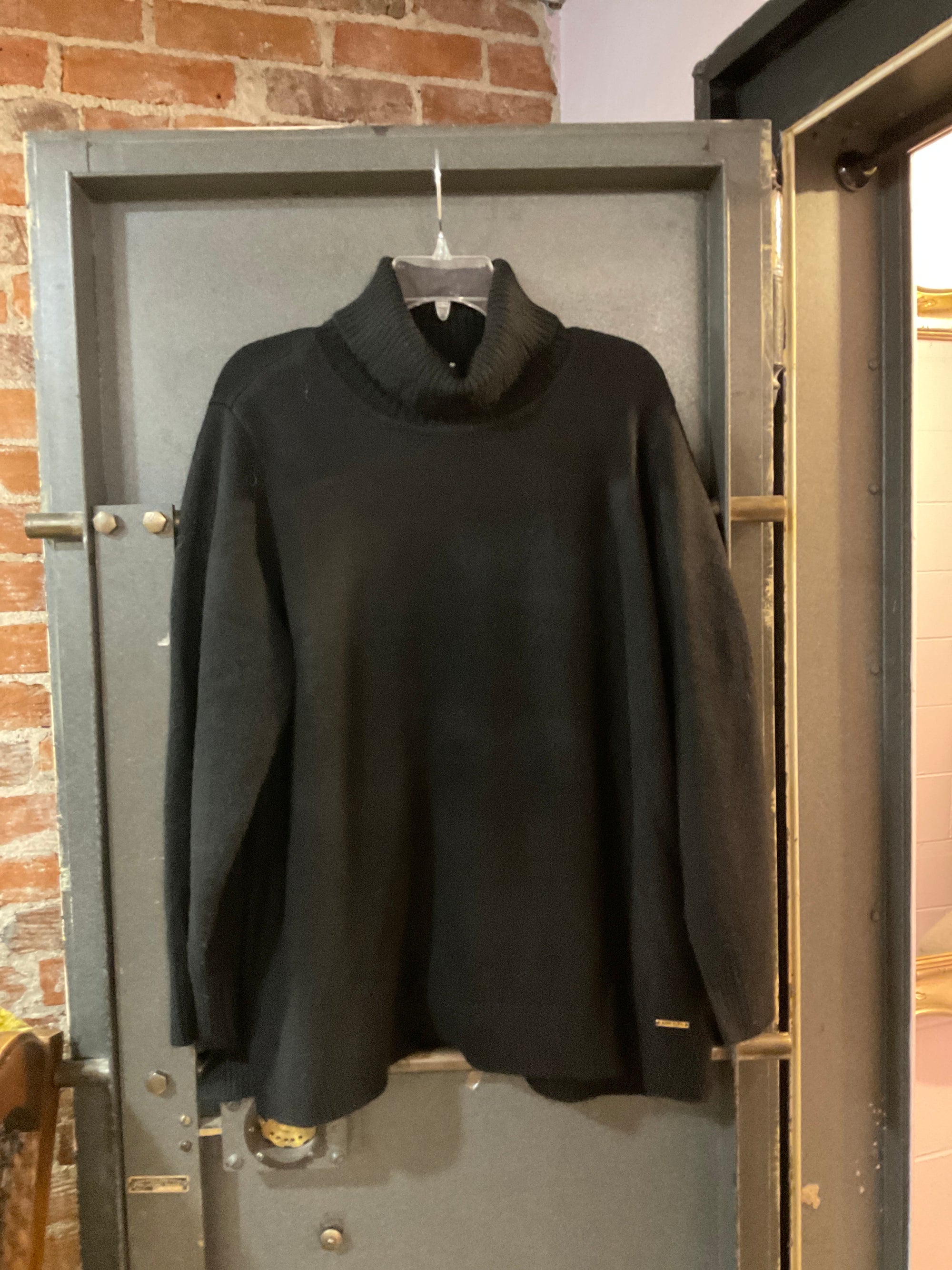 BLACK ANNE KLEIN SWEATER XL