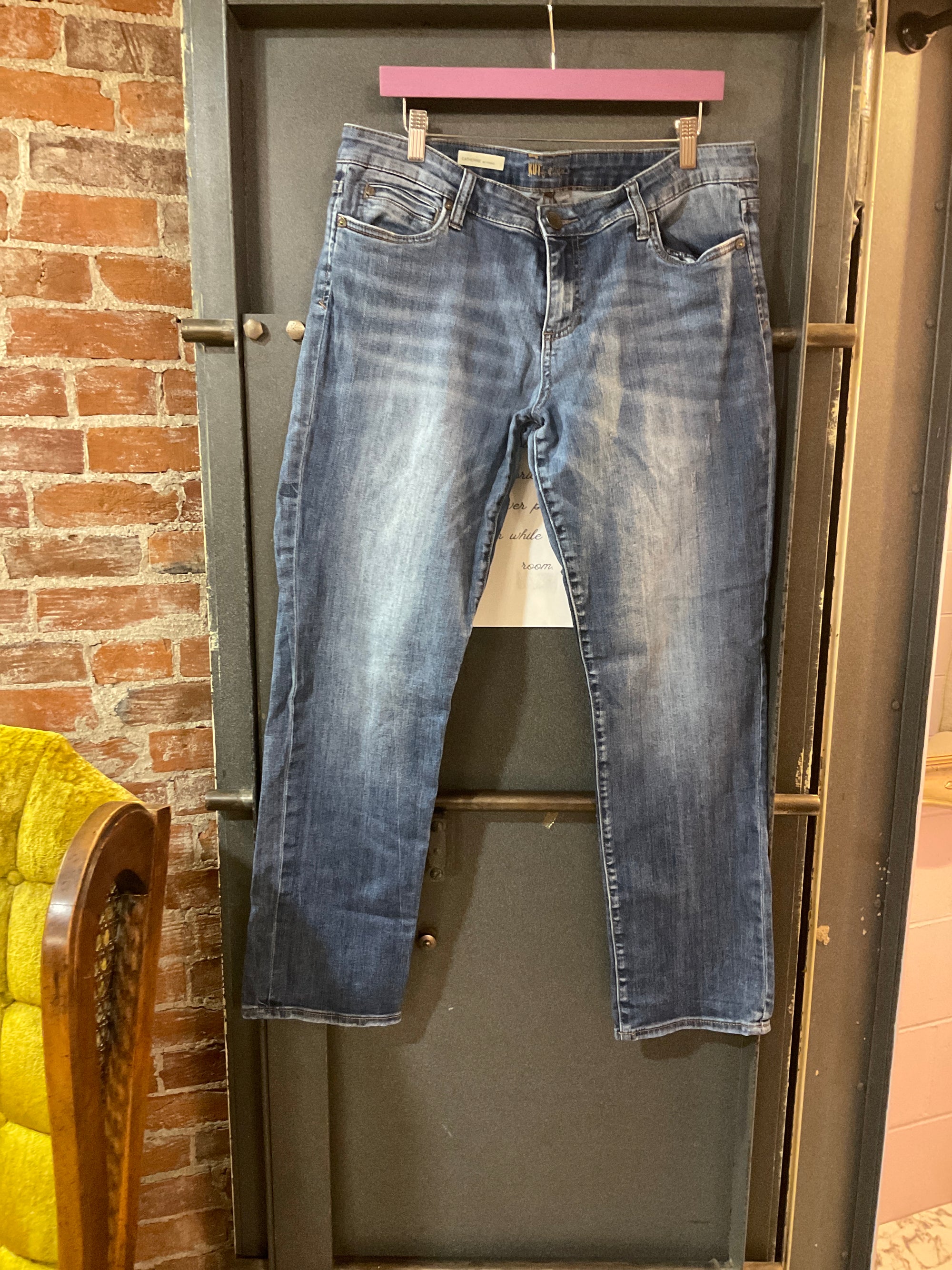 MED WASH KUT DENIM 12