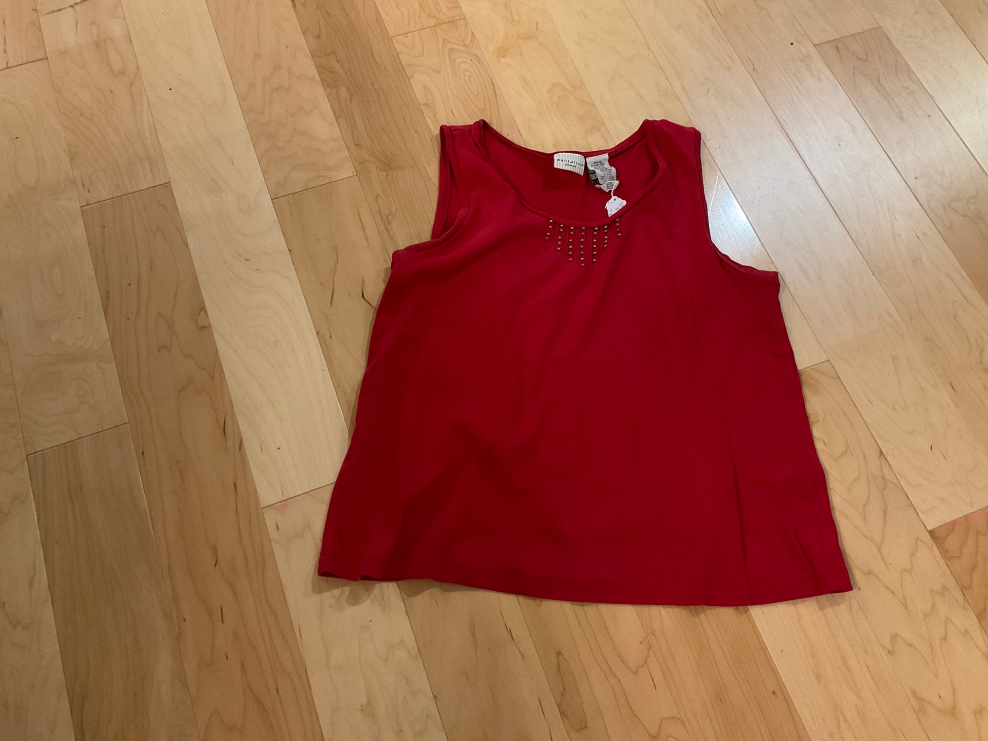 RED WHITE STAG TANK TOP 2XL