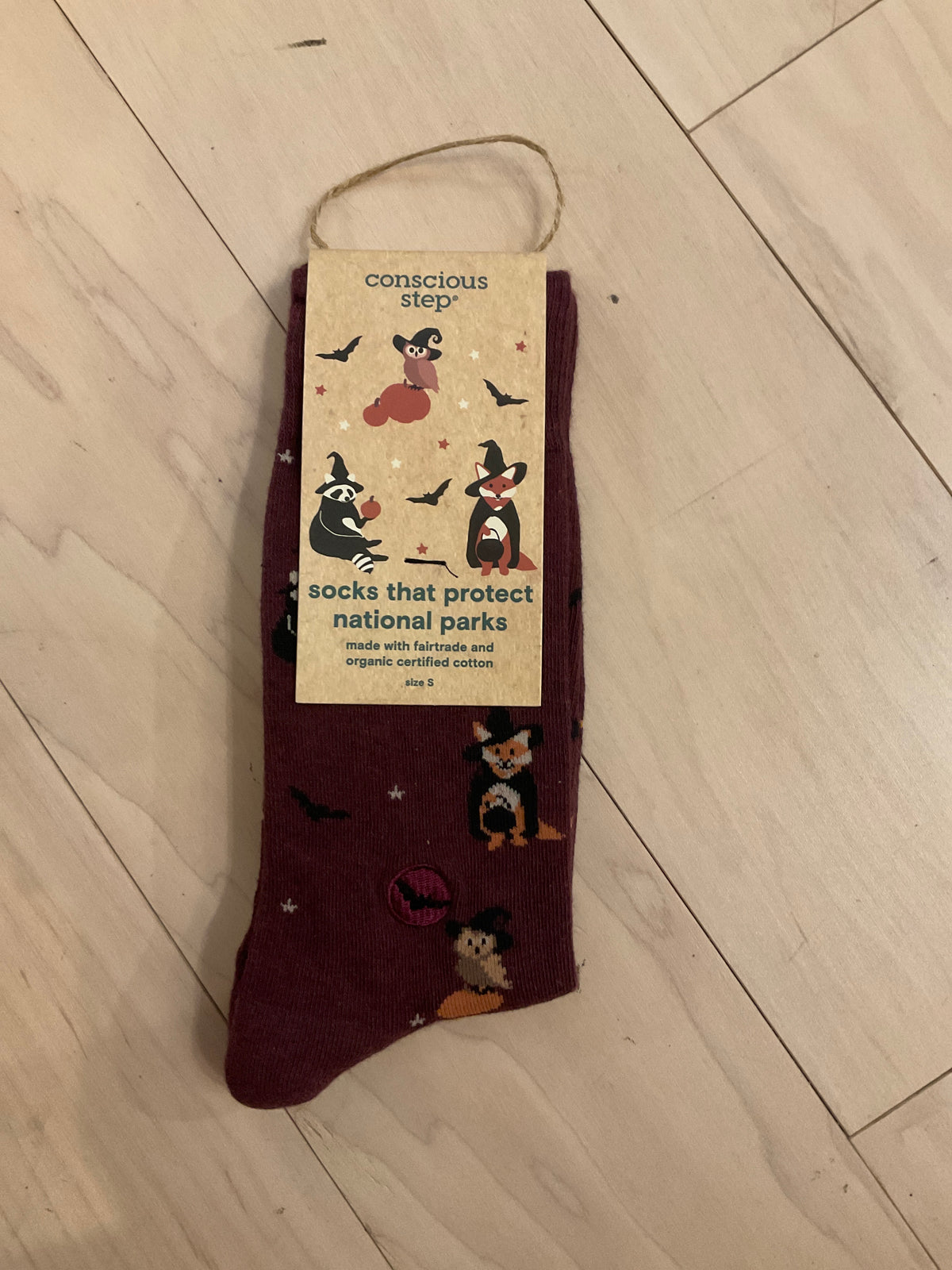 Conscious Step - Socks that Save National Parks - Halloween Witch Owl, Panda, Fox