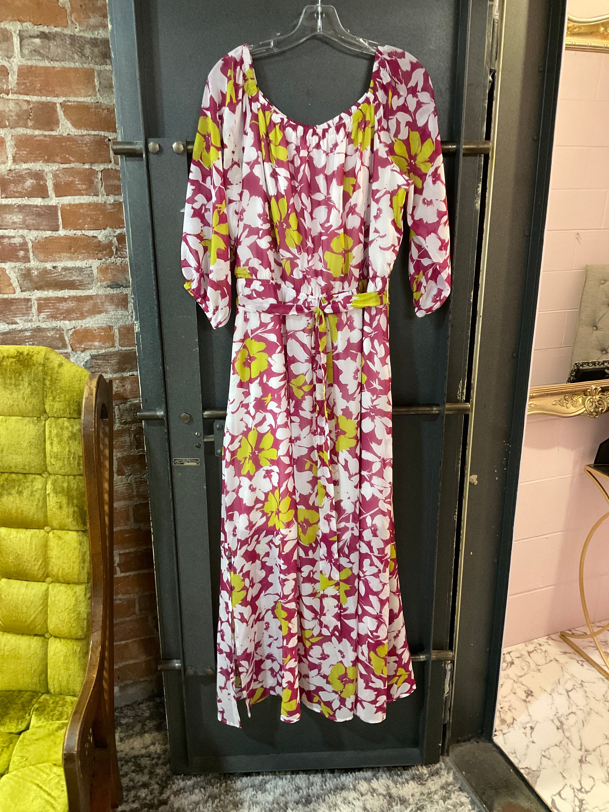 FLORAL CATO DRESS L