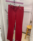 {{Client Code}} red EXPRESS pants, 25