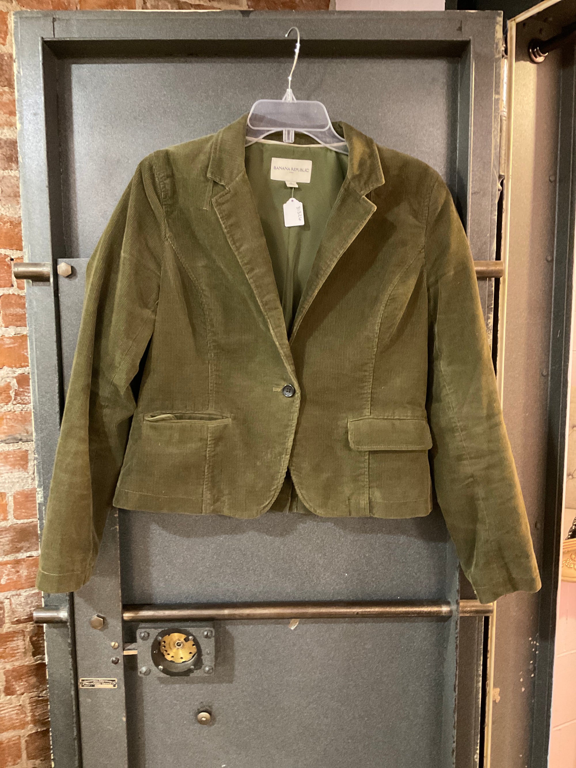 OLIVE BANANA REPUBLIC JACKET 12