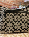 {{Client Code}} BLK/GRY COACH SHOULDER BAG, NA