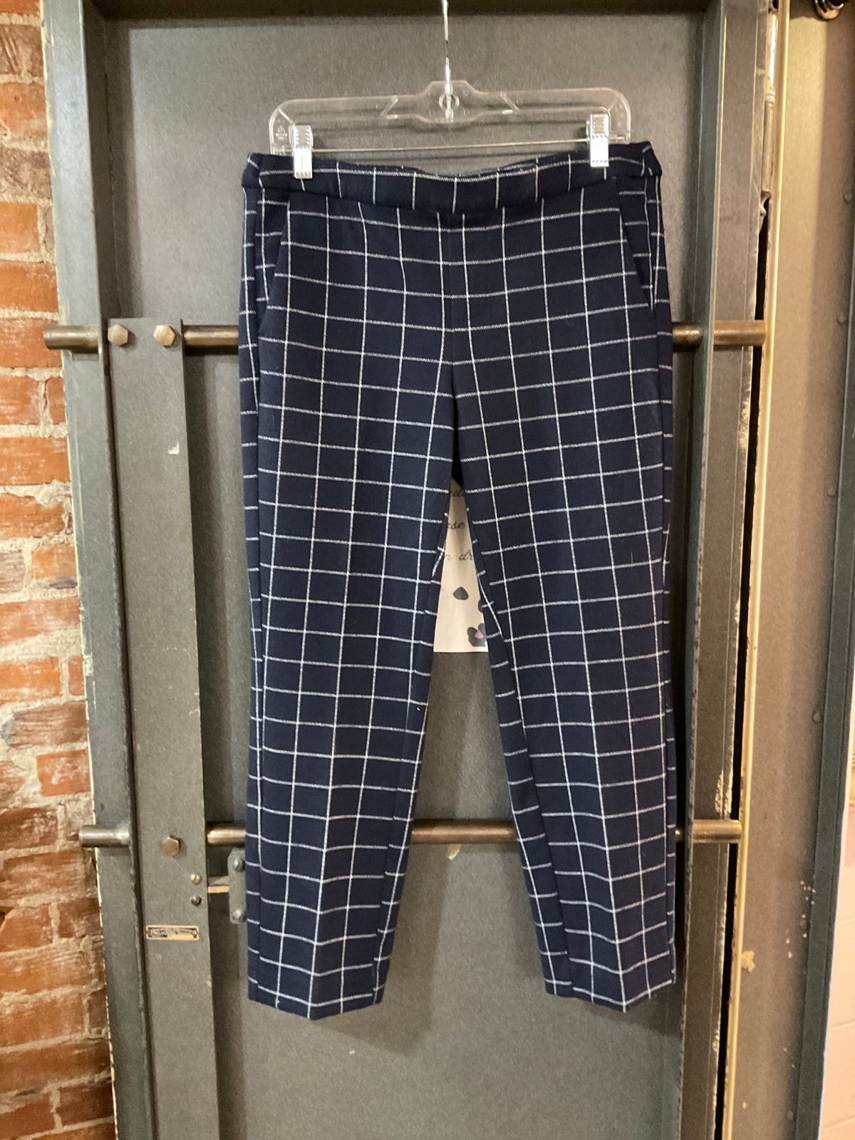 NAVY/WHITE STRIPE LIVERPOOL Flap pocket side pants 6