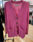 {{ClientCode}} PINK LOFT CARDIGAN, L