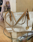 {{ClientCode}} TAN Michael Kors TOTE PURSE