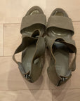 TAN EILEEN FISHER HEELS 10