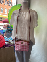 Load image into Gallery viewer, {{Client Code}} PINK DOONEY &amp; BOURKE GINGHAM PURSE
