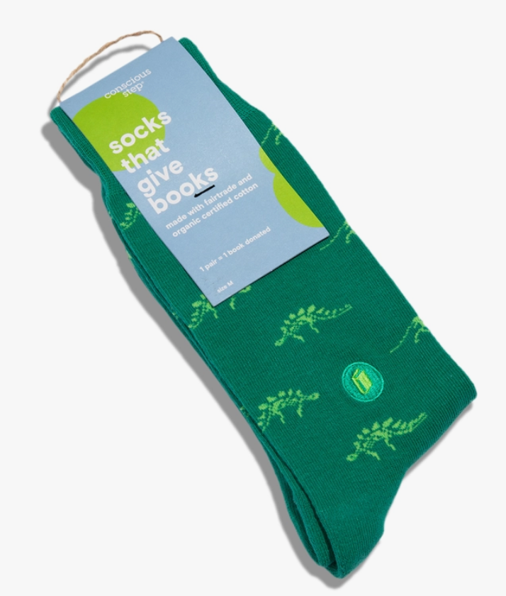 Conscious Step - Socks that Give Books