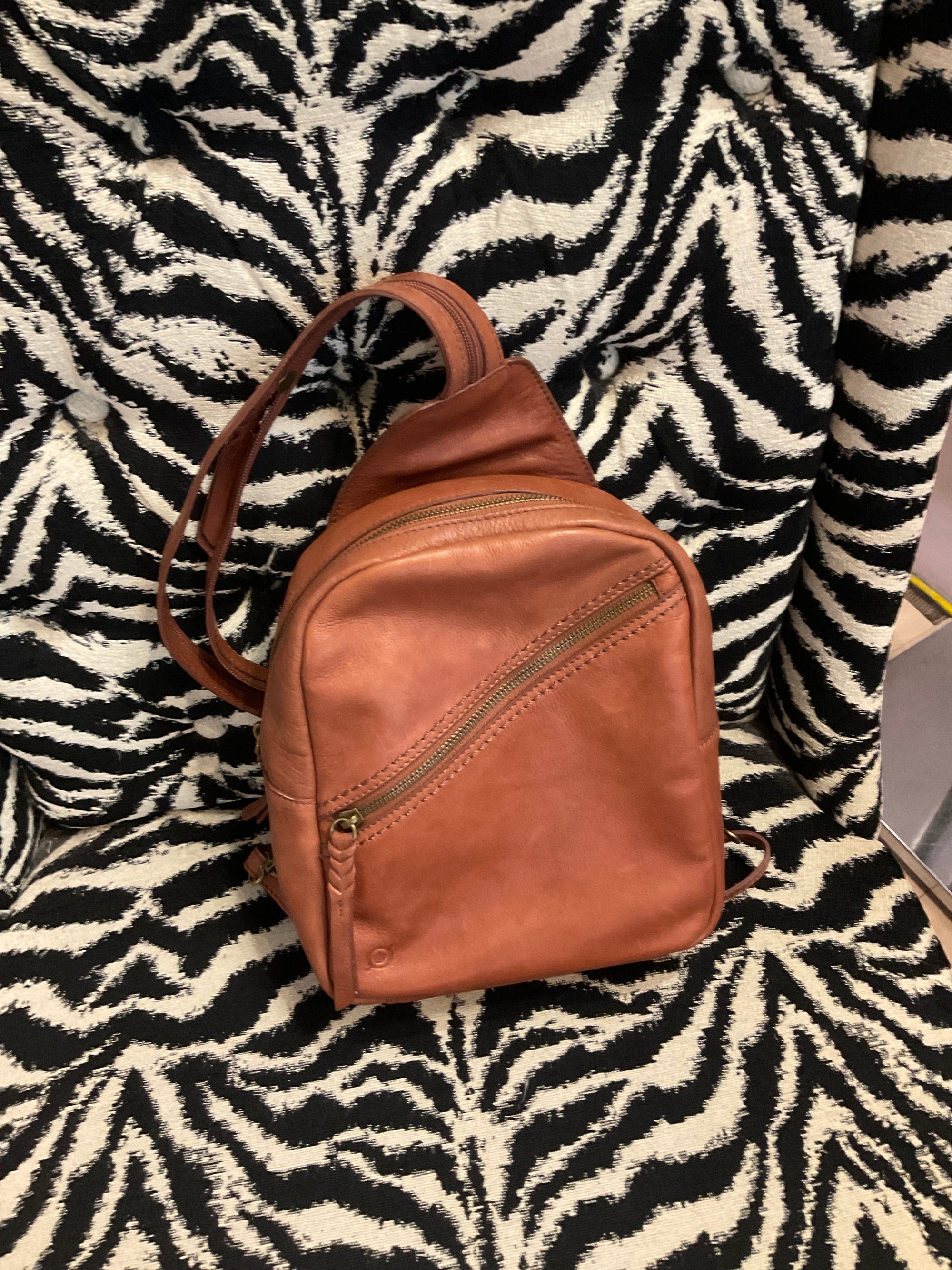 BROWN BORN PURSE