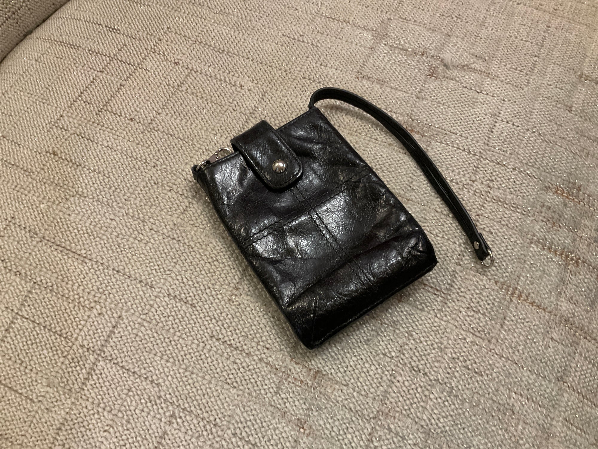 BLACK HOBO BAG
