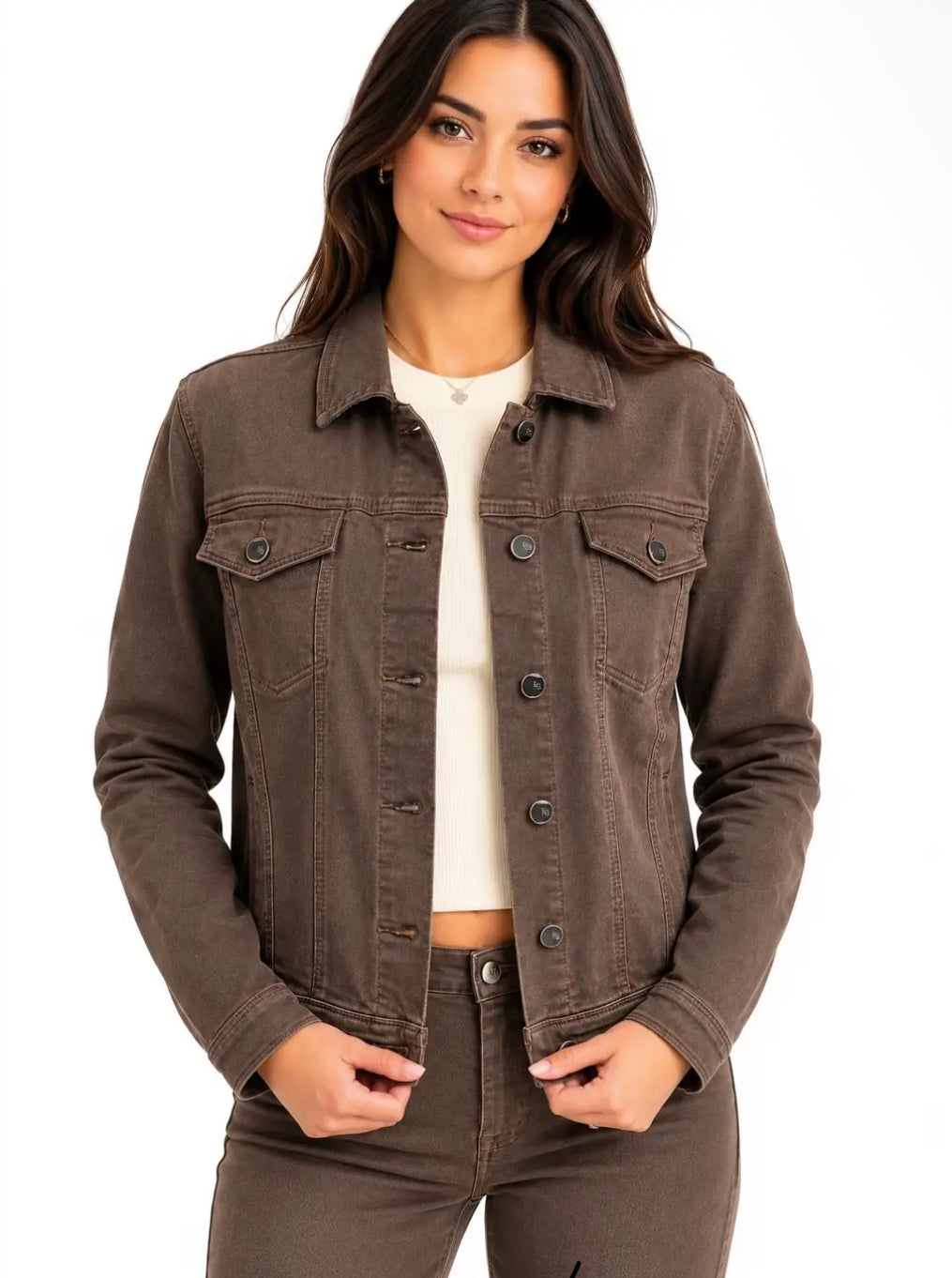 1822 Denim Espresso Jean Jacket