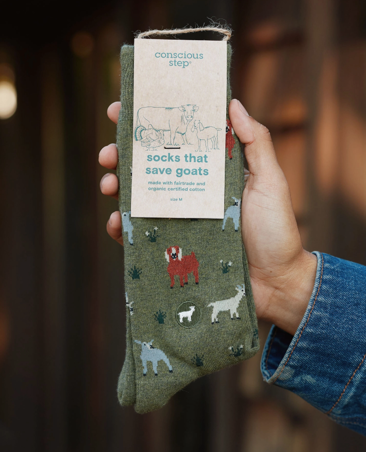 Conscious Step - Socks that Save Goats