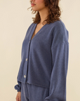 NLT - Griffith Boxy Mid Length Vintage Deadstock Fleece Cardigan