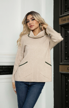 Load image into Gallery viewer, Orange Fashion Village - Hannah Turtleneck Sweater
