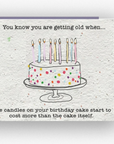 You Know You Are Getting Old....- Plantable Greeting Card