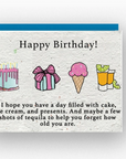 Happy Birthday - Tequila Shots - Plantable Greeting Card