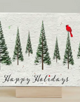 Happy Holidays Pine Trees- Plantable Greeting Card