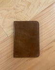 Leather passport cover