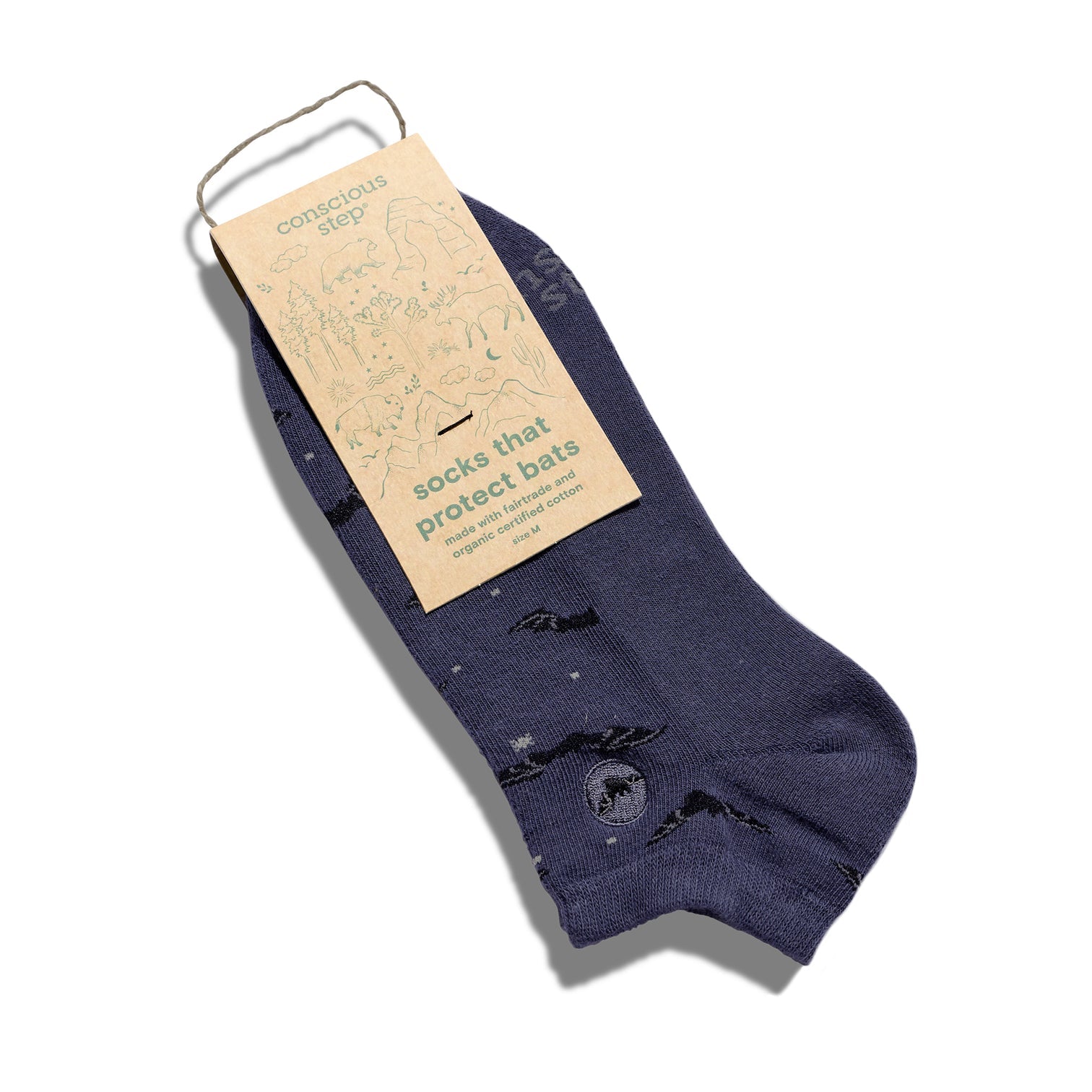 Conscious Step - Socks that Protect Bats- Ankle