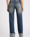 1822 Denim - Mid Rise Cuffed Flint