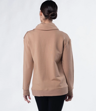 Load image into Gallery viewer, Jennie Split-Neck Fleece Top
