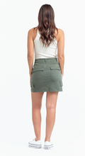 Load image into Gallery viewer, Kasey Stretch Twill Cargo Skirt - 16&quot;
