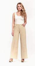 Load image into Gallery viewer, 1822 Denim - RE:Denim Holland Tan Slim Wide Leg Jeans
