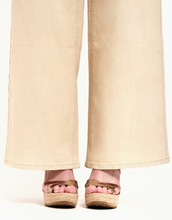 Load image into Gallery viewer, 1822 Denim - RE:Denim Holland Tan Slim Wide Leg Jeans
