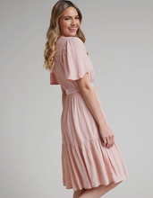 Load image into Gallery viewer, Maisie Wrap Dress - Misty Rose
