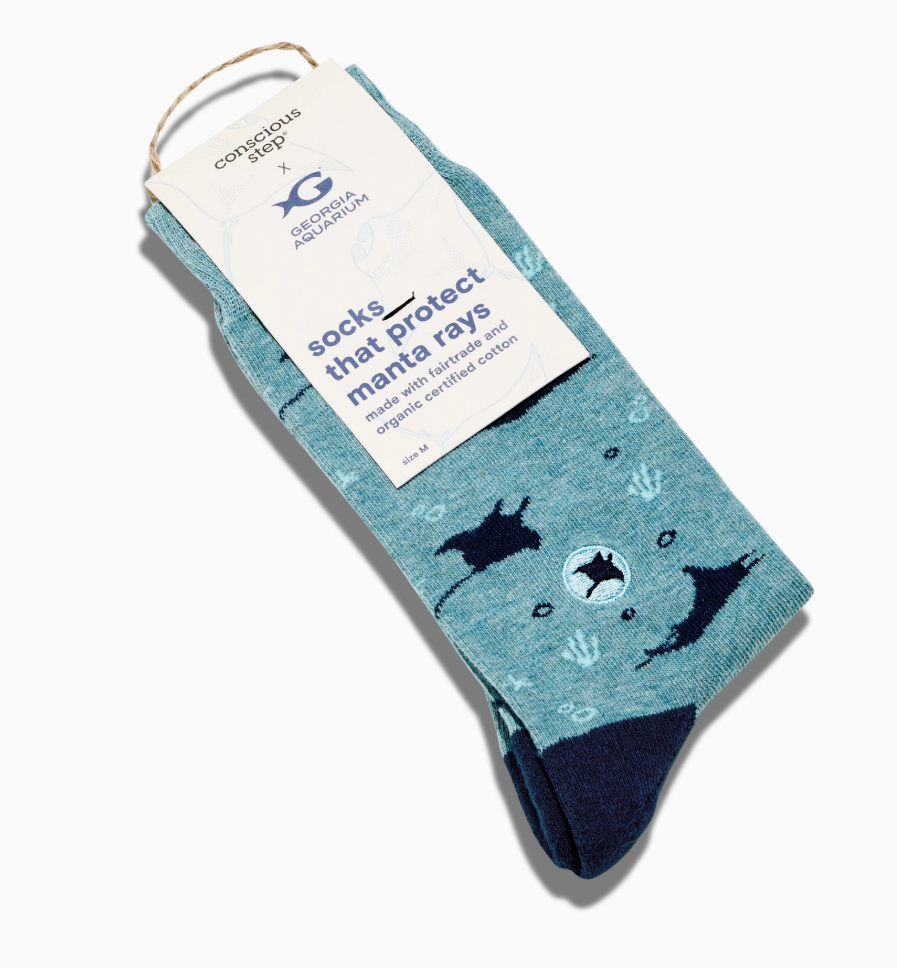 Conscious Step - Socks that Save Manta Rays