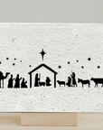 Nativity Scene  - Plantable Greeting Card