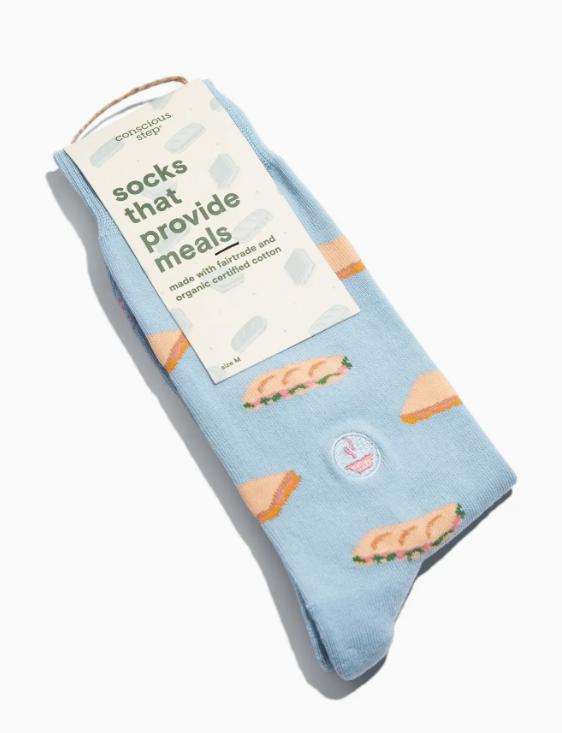 Conscious Step - Socks That Give Meals