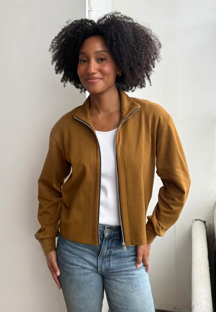 Elegantees - Shelly Heavy-Knit Jacket