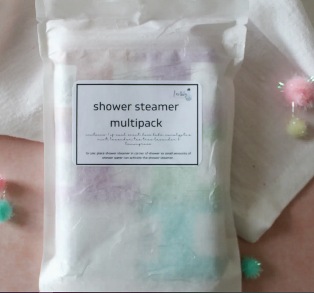 Earthly Elixirs Shower Steamer Multipack