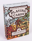 Keep Nature Wild - Seasons of Squatch Playing Cards