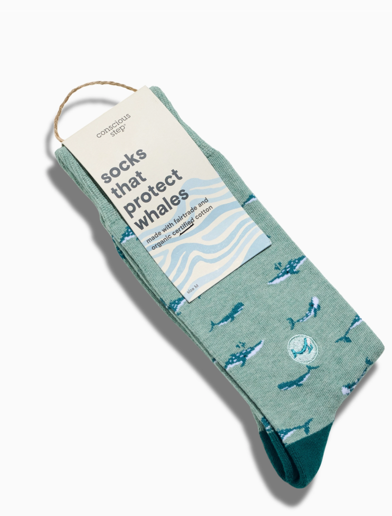 Conscious Step - Socks that Protect Whales